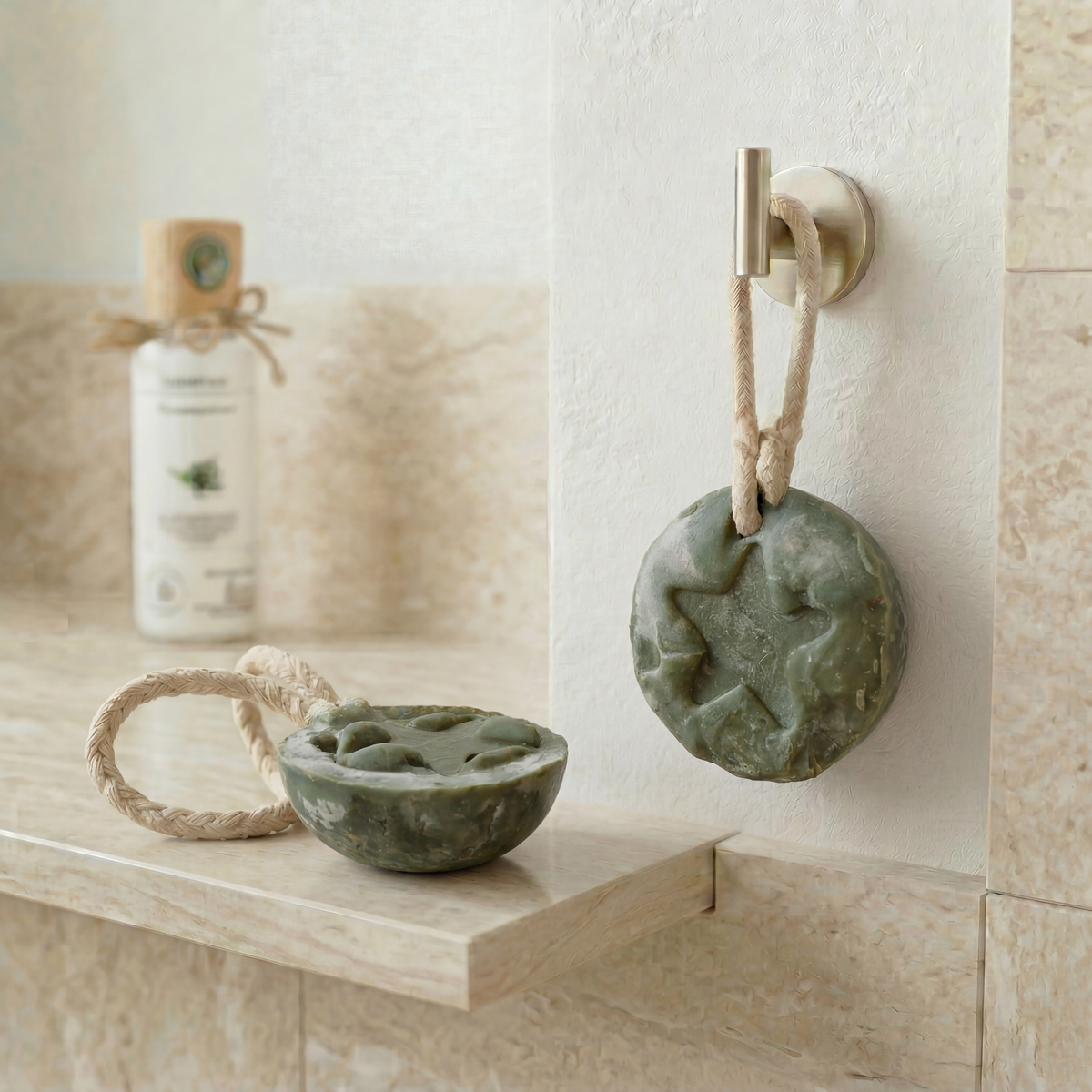 Cucumber Blossom Rope Soap