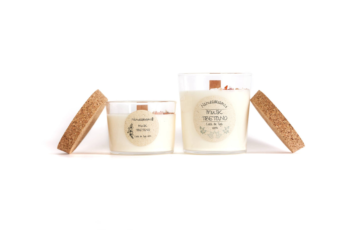 Tibetan musk soy wax candle