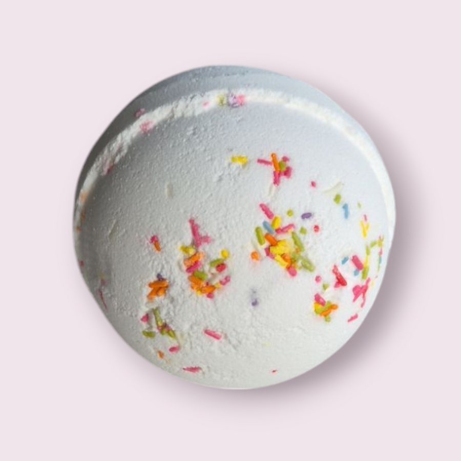 Regenbogen-Badebombe  Sommerpfingstrosen 180 g